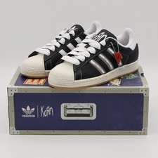 IH1313 Korn Originals Superstar Core Black White Better Scarlet Men's Size US 6- picture