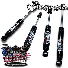 1988-1998 OBS C1500 Silverado Lowering Kit Front & Rear Shocks 4/6 Drop picture