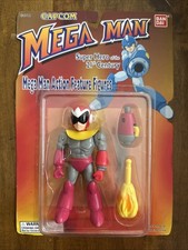 RARE BAN DAI Mega Man Proto Man Figure 2711 #2711 BANDAI CAPCOM 1995 NEW Sealed picture