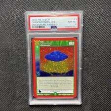 Metazoo Ominous Skies Disclosure Files PSA 8 NM-MT Full Holo Promo 2023 picture