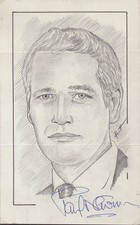 JOHN RAITT - ORIGINAL ART SIGNED CO-SIGNED BY: PAUL NEWMAN picture
