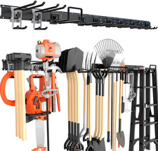 64'' Garage Tool Organizer Wall Mount, 620Lbs Heavy Duty Metal Storage Rack | Ad picture