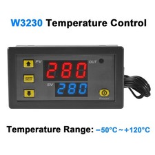 W3230 20A Digital Temperature Control LED Display Thermostat With Heat Cooling picture