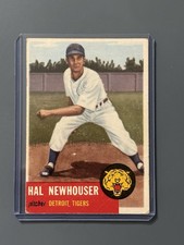 1953 Topps - High # Hal Newhouser #228 Good Condition picture