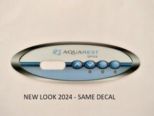 DREAM MAKER / AQUAREST SPAS - DIGITAL TOPSIDE CONTROLLER OVERLAY DECAL picture