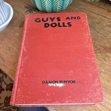 Guys and Dolls Damon Runyon Hardcover 1931 Frederick A. Stokes New York picture