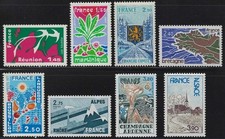 9191 - FRANCE - SCOTT# 1507 - 1514 (REGIONS OF FRANCE) - MNH - CAT $9.70 picture