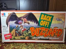 Vintage 1990 Milton Bradley Back Off Buzzard Board Game INCOMPLETE MB 4106 picture