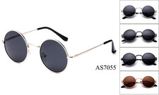 John Lennon Style Sunglasses Round Retro Vintage Style 60s 70s Hippie Glasses picture