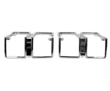 1971 Chevy Chevelle Parking Lamp Light Bezels / Pair (Right & Left)  L71AZ picture
