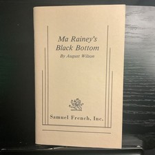 MA RAINEY'S BLACK BOTTOM Vintage 1985 Wilson Samuel French Play Script RARE picture