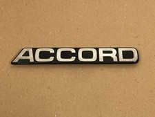 RARE 1990-1993 Honda Accord Emblem Rear Badge  Logo Nameplate Symbol OEM USED picture