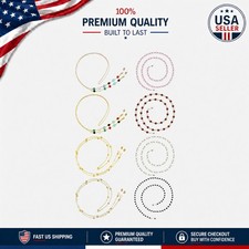 Lightweight & Elegant 8-Pcs Eyeglass Chains for Women with Lobster Clasp picture