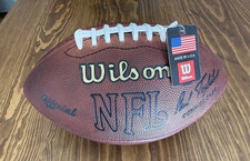 Vintage Wilson NFL Football Paul Tagliabue Official - Ron Dayne signed, No COA picture