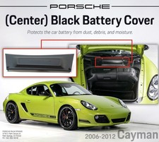 2006-2012 Porsche Cayman Black Battery Cover (Center Cowl Piece) 99757256705FMT picture