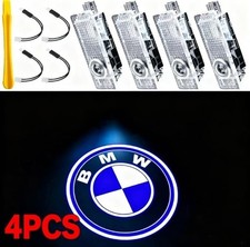 🚚4x For BMW X4 X5 X2 X1 X3 X6 LED HD Door Welcome Courtesy Ghost Shadow Lights picture
