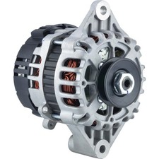 Alternator for IR/IF 12-Volt 75 Amp Yanmar 31.4HP Dsl John Deere 3032E picture