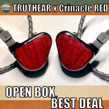 TRUTHEAR X CRINALE Zero: Red, In-ear, IEMs, Headphpne, OpenBox, Fast Shipping picture