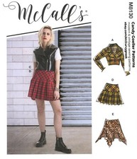 McCall's M8130 80s & 90s Pop Culture COSTUME Sz 6-14 UC Pattern Grunge Clueless picture