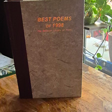 The National Library of Poetry Best Poems of 1998 Hardcover English Illustrated picture