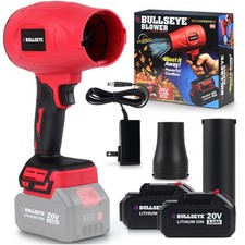 EMSON Bullseye Blower Cordless Leaf Blower Handheld Turbo Jet 20V 350W Electric picture