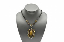 LOGO Links by Lori Goldstein Juliet Multicolor Pendant Necklace, 16
