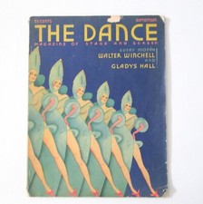 The Dance Magazine September 1930 Joan Crawford 30s Fashions Ads -Has Flaws- picture