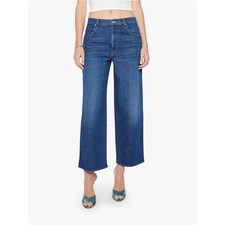 Mother Superior The Delinquent Ankle Jeans Women 28 NWT Wide Leg Made In Shade picture