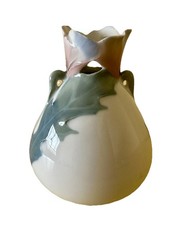 RORSTRAND PORCELAIN ART NOUVEAU VASE SWEDISH  FLOWER picture