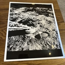 NASA Moon Surveyor Photo Rare 1960s 211-3966 A, 15081 picture