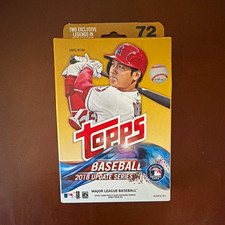Topps 2018 Update Series MLB Baseball Sealed Pack - 72 Cards picture