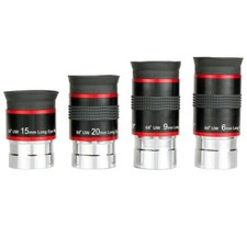 SVBONY Telescope Eyepiece 1.25'' 68° 6/9/15/20mm Ultra Wide Angle Lens FMC Set picture