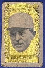 1963 Topps Bazooka All-Time Greats Ed Walsh #7 White Sox HOF picture