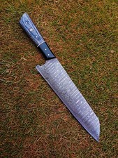 12”Handmade Damascus Chef Knife Hand Forged Japanese Bunka Kitchen Knife X680 picture