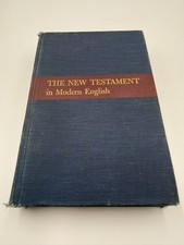 Vintage 1961 J.B. Phillips The New Testament in Modern English Macmillan Hardcov picture