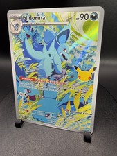 Pokemon TCG Nidorina 101 Promo Holo Pokemon Card - POKEMON CENTER STAMP picture