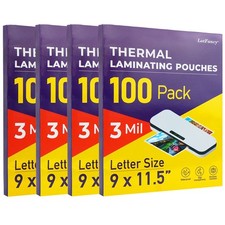 400 Pack 3 Mil 9 x 11.5
