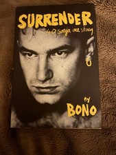 Surrender : 40 Songs, One Story by Bono (2022, Hardcover) Autographed by Bono picture