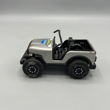 Vintage 1979 Tonka Jeep Silver 812892 5 x 2 inches picture