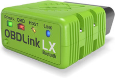 LX Bluetooth 3.0 OBD2 Adapter for Motoscan, Torque, Hybrid Assistant (Android On picture