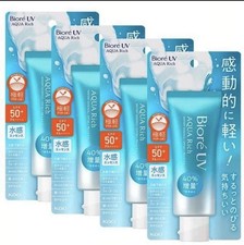 Biore UV Aqua Rich Watery Essence SPF50+ PA++++ 70g Sunscreen - 4 Pack picture