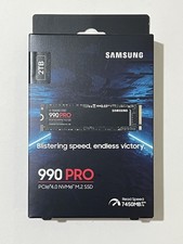 New Samsung 990 PRO 2TB NVMe SSD PCIe Gen 4 M.2 2280 MZ-V9P2T0B/AM picture
