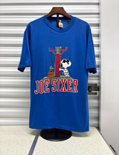 Vintage Artex Philadelphia 76ers NBA Joe Sixer Snoopy Single Stitch 80’s Shirt picture