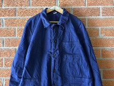 One-wash Vintage German HBT Work Jacket Pit25