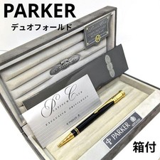 Excellent PARKER Duofold Black GT Early Model Made in UK with Box picture