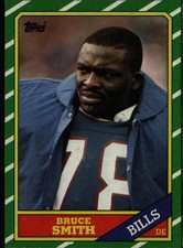 1986 Topps #389 Bruce Smith picture