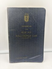 Original Rolls-Royce Phantom II 40/50 HP Handbook Condensed Edition - Vintage picture