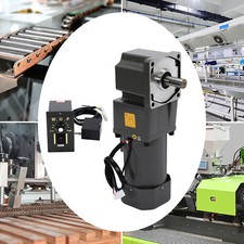 110V 200W Adjustable Speed AC Gear Reduction Motor Reversible Motor w/Controller picture
