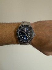 Luminox Men's Diver Wristwatch Blue Dial sapphire crystal 200m SS Bracelet Date picture