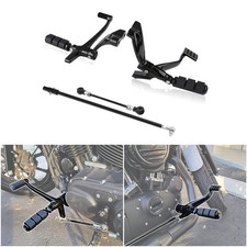 Forward Controls Kit Pegs Levers Linkage Fit For Harley Sportster 883 1200 14-23 picture